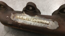 Gus - izpušni kolektor, neobdelan zvar