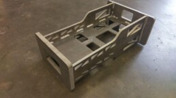 Varjenje CNC izdelanega aluminijastega orodja