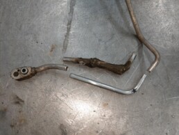 Pred našim popravilom cevi - med samim postopkom varjenja