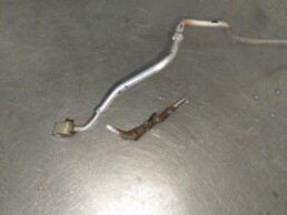 Popravljena / varjena in testirana klima cev v primerjavi s staro